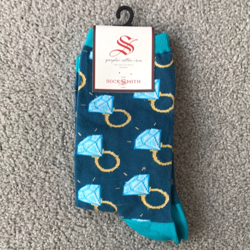 Diamond ring socks✨